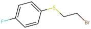 (2-Bromoethyl)(4-fluorophenyl)sulfane