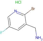 (2-Bromo-5-fluoropyridin-3-yl)methanamine hydrochloride