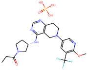 (S)-1-(3-((6-(6-Methoxy-5-(trifluoromethyl)pyridin-3-yl)-5,6,7,8-tetrahydropyrido[4,3-d]pyrimidin-…