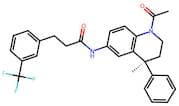 (S)-N-(1-Acetyl-4-methyl-4-phenyl-1,2,3,4-tetrahydroquinolin-6-yl)-3-(3-(trifluoromethyl)phenyl)pr…