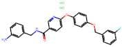 N-(3-Aminobenzyl)-6-(4-((3-fluorobenzyl)oxy)phenoxy)nicotinamide dihydrochloride