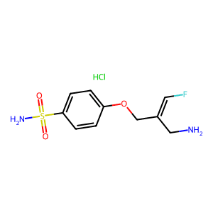 (Z)-4-((2-(Aminomethyl)-3-fluoroallyl)oxy)benzenesulfonamide hydrochloride