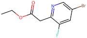 Ethyl 2-(5-bromo-3-fluoropyridin-2-yl)acetate