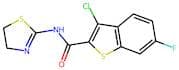 3-Chloro-N-(4,5-dihydrothiazol-2-yl)-6-fluorobenzo[b]thiophene-2-carboxamide