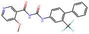 4-Methoxy-N-((2-(trifluoromethyl)-[1,1'-biphenyl]-4-yl)carbamoyl)nicotinamide
