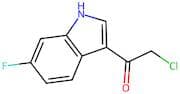 2-Chloro-1-(6-fluoro-1H-indol-3-yl)ethan-1-one