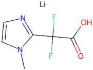 2,2-Difluoro-2-(1-methyl-1H-imidazol-2-yl)acetic acid, lithium salt