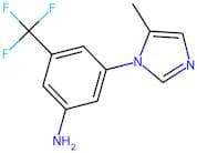 3-(5-Methyl-1H-imidazol-1-yl)-5-(trifluoromethyl)aniline