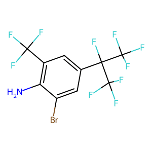 2-Bromo-4-(perfluoropropan-2-yl)-6-(trifluoromethyl)aniline