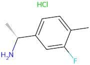 (1R)-1-(3-Fluoro-4-methylphenyl)ethan-1-amine hydrochloride