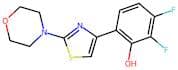 2,3-Difluoro-6-(2-morpholinothiazol-4-yl)phenol