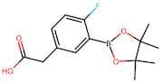 2-(4-Fluoro-3-(4,4,5,5-tetramethyl-1,3,2-dioxaborolan-2-yl)phenyl)acetic acid