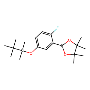 tert-Butyl(4-fluoro-3-(4,4,5,5-tetramethyl-1,3,2-dioxaborolan-2-yl)phenoxy)dimethylsilane