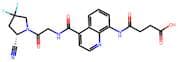(S)-4-((4-((2-(2-Cyano-4,4-difluoropyrrolidin-1-yl)-2-oxoethyl)carbamoyl)quinolin-8-yl)amino)-4-ox…