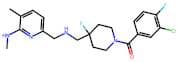 (3-Chloro-4-fluorophenyl)(4-fluoro-4-((((5-methyl-6-(methylamino)pyridin-2-yl)methyl)amino)methyl)…