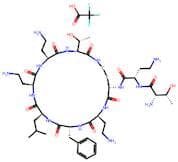 (2S,3R)-2-Amino-N-((S)-4-amino-1-oxo-1-(((3S,6S,9S,12S,15R,18S,21S)-6,9,18-tris(2-aminoethyl)-15-b…