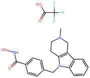 N-Hydroxy-4-((2-methyl-3,4-dihydro-1H-pyrido[4,3-b]indol-5(2H)-yl)methyl)benzamide 2,2,2-trifluoro…