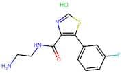 N-(2-Aminoethyl)-5-(3-fluorophenyl)thiazole-4-carboxamide hydrochloride
