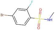 4-Bromo-2-fluoro-N-methylbenzenesulfonamide