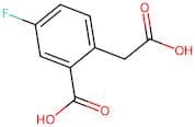 2-(Carboxymethyl)-5-fluorobenzoic acid