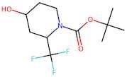 tert-Butyl 4-hydroxy-2-(trifluoromethyl)piperidine-1-carboxylate