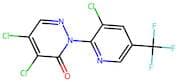 4,5-Dichloro-2-[3-chloro-5-(trifluoromethyl)-2-pyridinyl]-3(2H)-pyridazinone