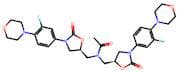 N,N-bis(((S)-3-(3-fluoro-4-morpholinophenyl)-2-oxooxazolidin-5-yl)methyl)acetamide