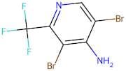 3,5-Dibromo-2-(trifluoromethyl)pyridin-4-amine