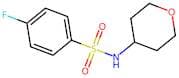 4-Fluoro-N-(tetrahydro-2H-pyran-4-yl)benzenesulfonamide