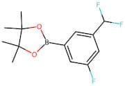 2-(3-(Difluoromethyl)-5-fluorophenyl)-4,4,5,5-tetramethyl-1,3,2-dioxaborolane