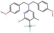 6-Bromo-N,N-bis(4-methoxybenzyl)-4-methyl-5-(trifluoromethyl)pyridin-2-amine