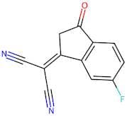 2-(6-Fluoro-3-oxo-2,3-dihydro-1H-inden-1-ylidene)malononitrile