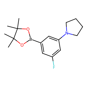 3-Fluoro-5-(pyrrolidino)phenylboronic acid pinacol ester