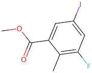 Methyl 3-fluoro-5-iodo-2-methylbenzoate