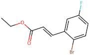 Ethyl (E)-3-(2-bromo-5-fluorophenyl)acrylate