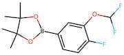 2-(3-(Difluoromethoxy)-4-fluorophenyl)-4,4,5,5-tetramethyl-1,3,2-dioxaborolane