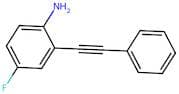 4-Fluoro-2-(phenylethynyl)aniline