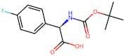 (R)-2-((tert-butoxycarbonyl)amino)-2-(4-fluorophenyl)acetic acid