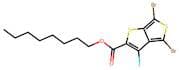 n-Octyl 4,6-Dibromo-3-fluorothieno[3,4-b]thiophene-2-carboxylate