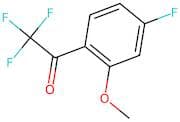 2,2,2-Trifluoro-1-(4-fluoro-2-methoxyphenyl)ethan-1-one