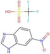 5-Nitro-1H-benzimidazol-3-ium Trifluoromethanesulfonate