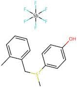 (4-Hydroxyphenyl)methyl(2-methylbenzyl)sulfonium Hexafluoroantimonate