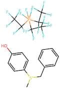 Benzyl(4-hydroxyphenyl)(methyl)sulfonium Trifluorotris(perfluoroethyl)phosphate(V)