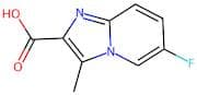 6-Fluoro-3-methylimidazo[1,2-a]pyridine-2-carboxylic acid