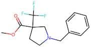 Methyl 1-benzyl-3-(trifluoromethyl)pyrrolidine-3-carboxylate