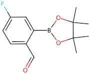 4-Fluoro-2-(4,4,5,5-tetramethyl-1,3,2-dioxaborolan-2-yl)benzaldehyde