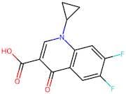 1-Cyclopropyl-6,7-difluoro-4-oxo-1,4-dihydroquinoline-3-carboxylic acid