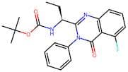 (S)-tert-butyl (1-(5-fluoro-4-oxo-3-phenyl-3,4-dihydroquinazolin-2-yl)propyl)carbamate