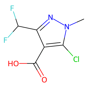 5-Chloro-3-(difluoromethyl)-1-methyl-1H-pyrazole-4-carboxylic acid