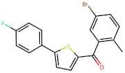 2-(5-Bromo-2-methylbenzoyl)-5-(4-fluorophenyl)thiophene